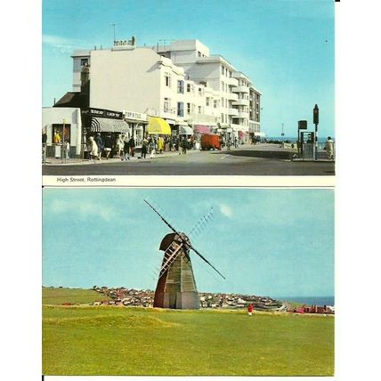 Sussex ROTTINGDEAN 2 Postcards (Dennis, Wardell )