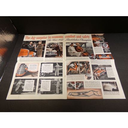 America's Smartest Lowest Price Car Studebaker Champion for 1941 Sales Brochure