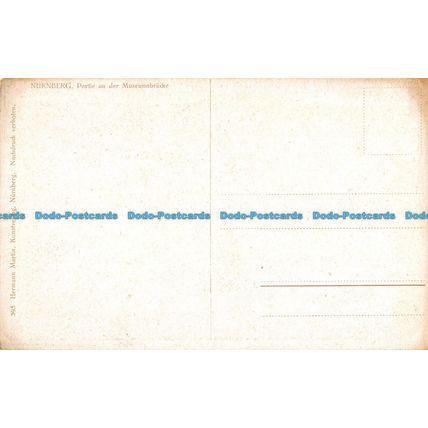 R053475 Nurnberg. Partie an der Museumsbrucke. Hermann Martin