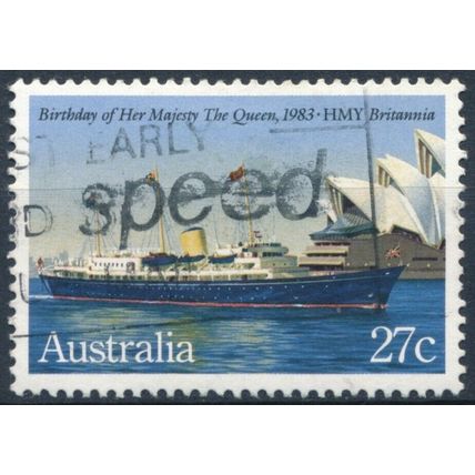 QEII's Birthday - Australia 1983 - F H - SG 886