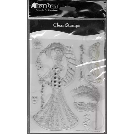 Kanban. Magical - A5 Stamp Set. Stamping Cardmaking Crafts