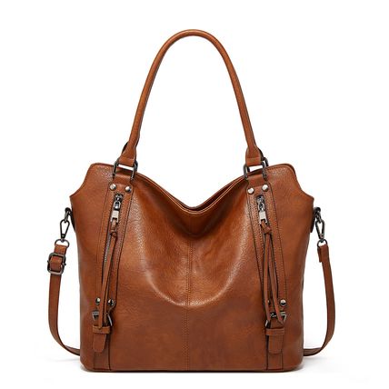 Purses for Women Shoulder Handbags Hobo Bags Tote Bag Brown