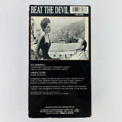 Beat the Devil VHS Video Tape Hollywood Gold 1954 (Excelsior Collectors Edition)