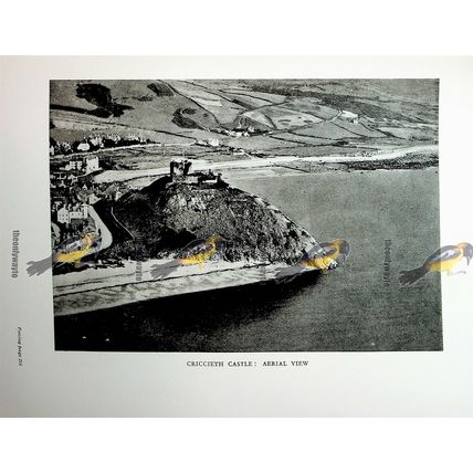 Criccieth Castle & Harlech Castle, Book Illustration (Print), 1926