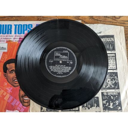 THE FOUR TOPS Reach Out LP 1967 vinyl record UK Tamla Motown SOUL pop