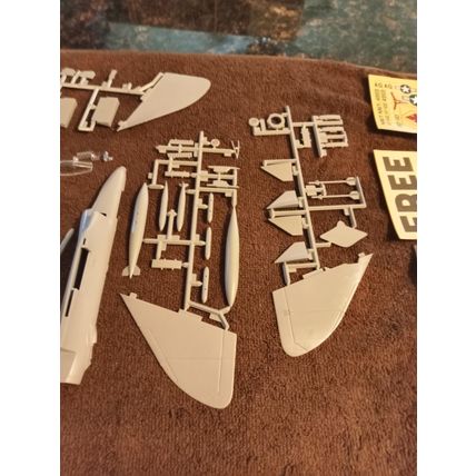 USairfix F4D Skyray 1:72 Scale Naval Jet Complete Unassembled Model Kit 1979