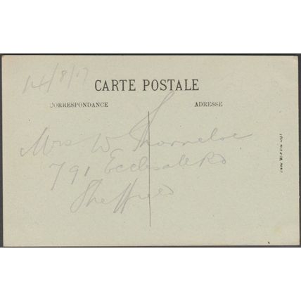 Quartier Anglais, Rue d'Edimbourg, Amiens, 1917 - Lévy CPA LL77