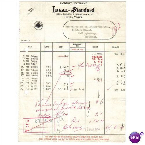 1954 IDEAL-STANDARD (BOILERS) HULL YORKS 062