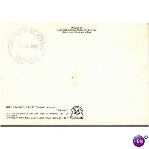 Post Office - Tintagel, Cornwall 1982 - The National Trust CWL 65/02