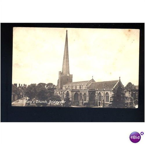 Somerset BRIDGWATER Church Postcard by Boots (Pelham)