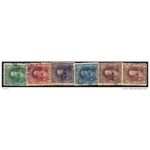 1904 Michel 77/82 - fine used (o)