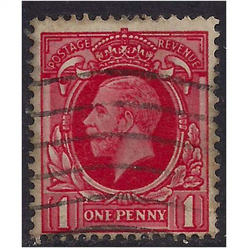 GB 1934 KGV 1d Scarlet Stamp SG 440 (G285