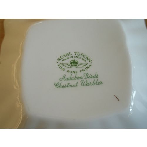 Royal Tuscan Audubon Birds Sweetmeat Dish