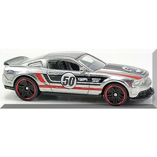 Hot Wheels - '12 Ford Mustang Boss 302 Laguna Seca: ZAMAC #018 - HW City #91/250
