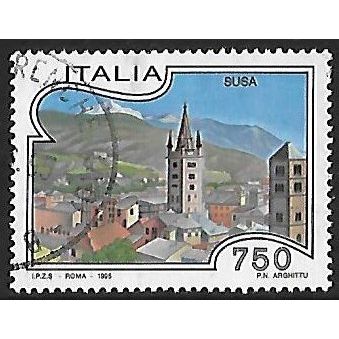 Mi 2386: 750 L. multicoloured Tourism: View of Susa.