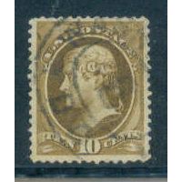 Used 209 10c Thomas Jefferson Very Fine Q3521