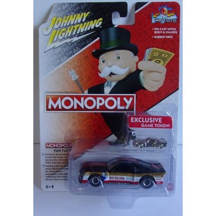 JOHNNY LIGHTNING ' POP CULTURE ' MONOPOLY 1975 FORD MUSTANG COBRA ( 2021)
