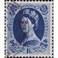 GB 1953 1s6d blue used SG531