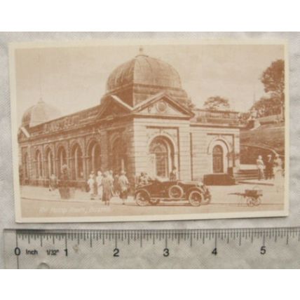 modern postcard The Pump Room, Buxton vintage scene