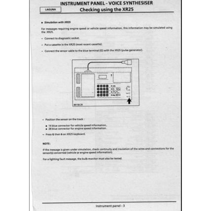 Renault Laguna Diag 3 Manual 1996 DIAG3 7711191674 PDF
