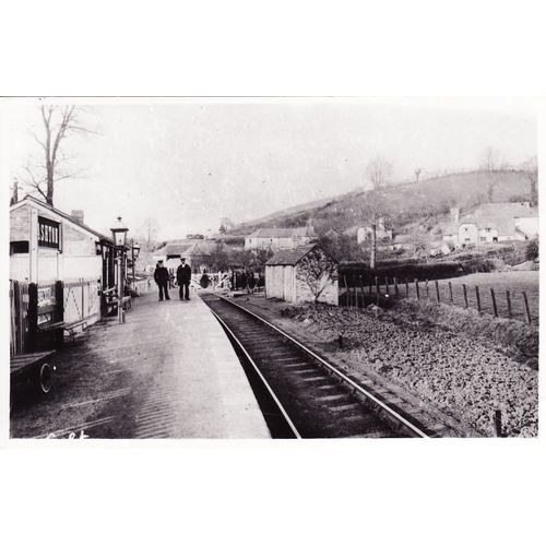 Railway Station Photo Ashton Devon Teign Valley GWR Closed 1958