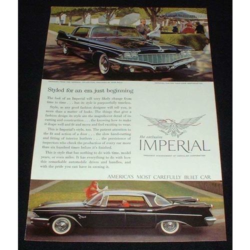 1960 Chrysler Imperial Custom Southampton Ad!