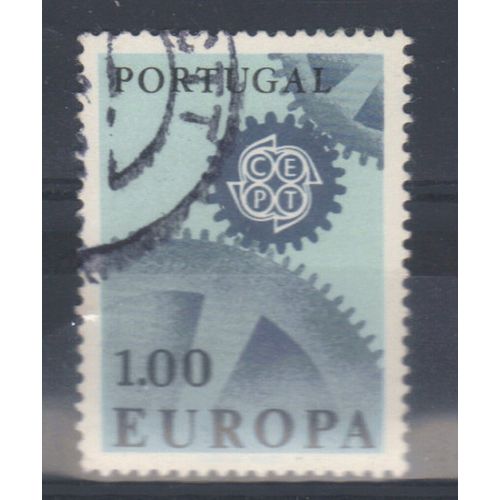 PORTUGAL 1967 EUROPA 1e VALUE USED