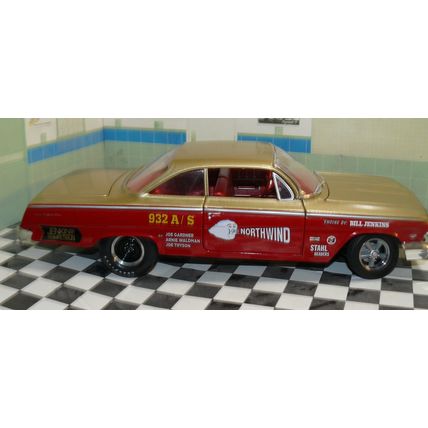1/18 1962 CHEVY " North Wind " , rat rod , drag car , Gasser