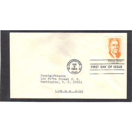 FDC 2095 20c Horace Moses (No Cachet-Typed/A) CV40178