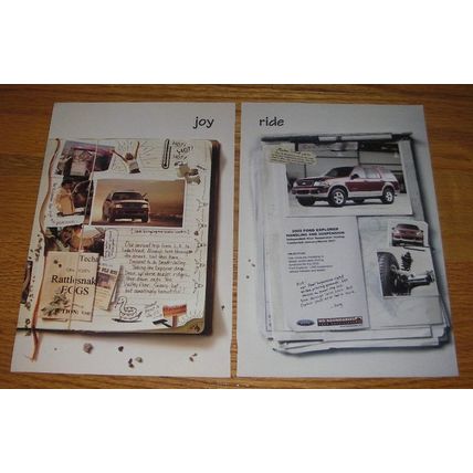 2002 Ford Explorer Ad - Joy Ride