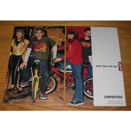 2001 Levi's Advertisement - Loose straight 569 Jeans, Carpenters Jeans