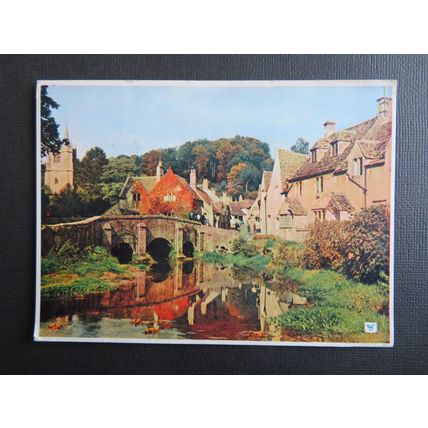 Castle Combe, Wiltshire, Walter Scott Postcard