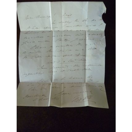 1833 GB Burridge Shaftesbury 8d mileage rate entire Dorchester cancel Thom Wills