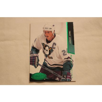 Troy Loney 1993/94 Parkhurst EMERALD ICE NO. 9