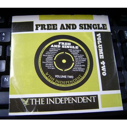 Free and Single Volume Two - Promotional CD from the Independent newspaper