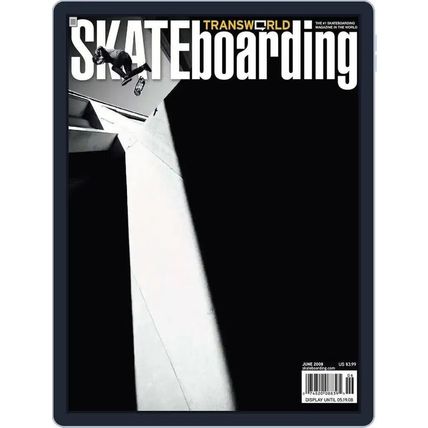 TRANSWORLD SKATEBOARDING-JUNE 2008-LOUIE BARLETTA-VOX JAPAN-NEW-FAST SHIPPING