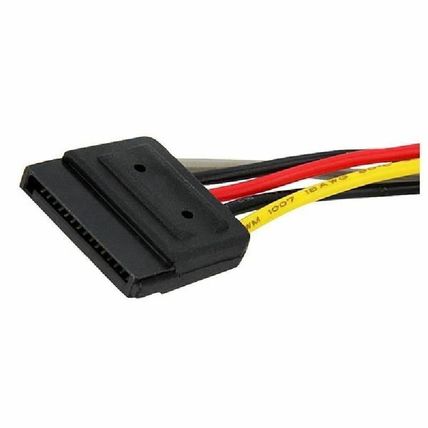 StarTech 6in SATA Power Y Splitter Cable Adapter - Male / Female - PYO2SATA