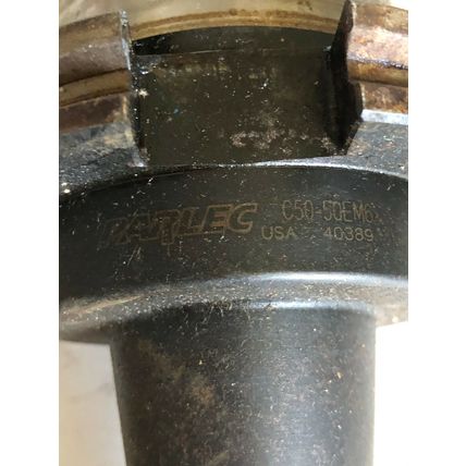 PARLEC C50-50EM6 CAT-50 MILLING TOOL HOLDER 1/2"BORE USA 40389,AR