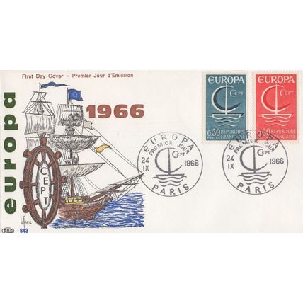 Zayix France P.O.C. FDC 1131-1132 Ships Europa CEPT 032323SM32