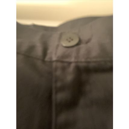 Carolina Bay Men's Black Pleated Front Casual Dress Pants Pockets Size 46x32