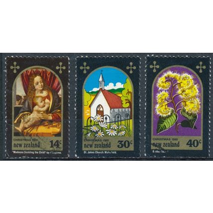 Christmas - New Zealand 1981 - F H - SG 1253/5