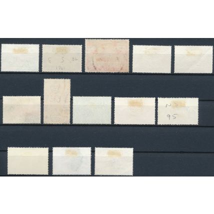 13x Stamp Mix - Negeri Sembilan - F H - Commemorative & Definitive