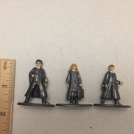 Harry Potter, Ron Wesley & Hermione Granger 1.5'' Metal Figures