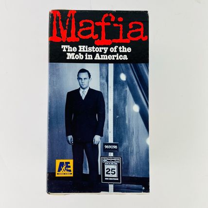 A&E Home Video Mafia - The History of the Mob in America VHS 4-Tape Box Set
