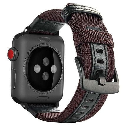 Nylon Watchband, For Apple Watch Series 7 41mm / 6 & SE & 5 & 4 40mm / 3 & 2 & 1