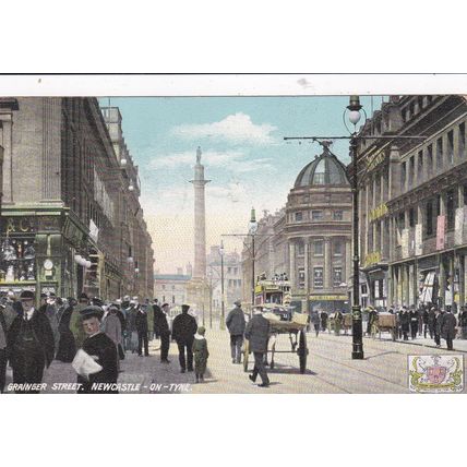 B186 NECASTLE ON TYNE - GRAINGER STREET