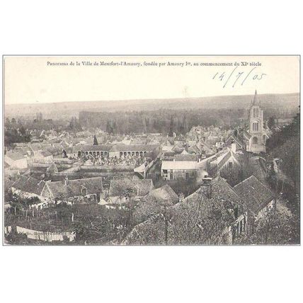 78 - Montfort-l’Amaury - panorama