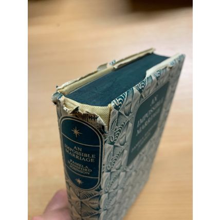 1955 PAMELA HANSFORD JOHNSON "AN IMPOSSIBLE MARRIAGE" FICTION HARDBACK BOOK (P3)