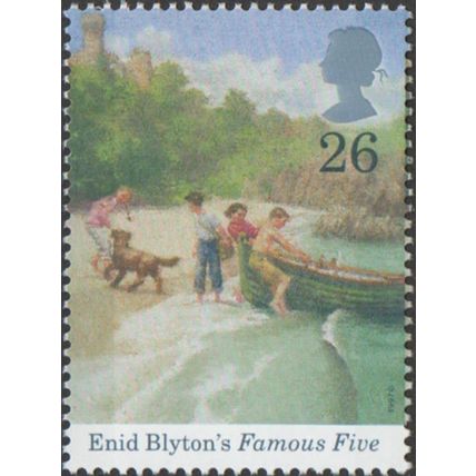 GB 1997 Enid Blyton centenary 26p Famous Five Unmounted Mint MNH SG 2002 stamp