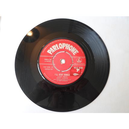 7" 1959. JERRY LORDAN. I'LL STAY SINGLE. PARLOPHONE . 45 R 4588. VG